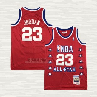 Maglia DeAndre Jordan NO 23 Bambino All Star 1989 Rosso