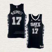 Maglia Doug Mcdermott NO 17 San Antonio Spurs Statement 2022-23 Nero