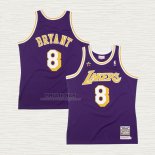 Maglia Kobe Bryant NO 8 Los Angeles Lakers Viola