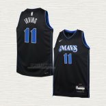 Maglia Kyrie Irving NO 11 Bambino Dallas Mavericks Citta 2023-24 Blu