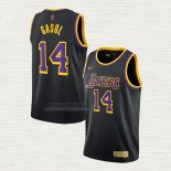 Maglia Marc Gasol NO 14 Los Angeles Lakers Earned 2020-21 Nero