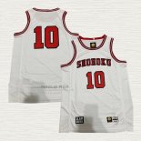 Maglia Sakuragi NO 10 Shohoku Bianco