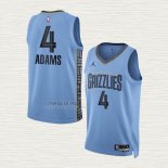 Maglia Steven Adams NO 4 Memphis Grizzlies Statement 2022-23 Blu