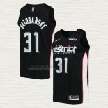 Maglia Tomas Satoransky NO 31 Washington Wizards Citta 2018-19 Nero