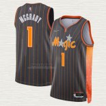 Maglia Tracy Mcgrady NO 1 Orlando Magic Citta 2021-22 Marrone