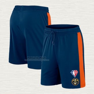 Pantaloncini Denver Nuggets 75th Anniversary Blu