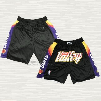 Pantaloncini Phoenix Suns Citta Just Don Nero