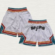 Pantaloncini San Antonio Spurs Citta Just Don Bianco