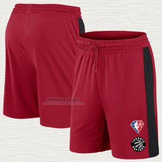 Pantaloncini Toronto Raptors 75th Anniversary Rosso