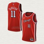 Maglia DeMar DeRozan NO 11 Chicago Bulls Citta 2021-22 Rosso