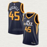 Maglia Donovan Mitchell NO 45 Utah Jazz Icon 2020-21 Blu