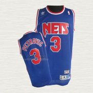 Maglia Drazen Petrovic NO 3 Brooklyn Nets Throwback Blu