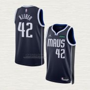 Maglia Maxi Kleber NO 42 Dallas Mavericks Statement 2022-23 Blu