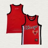 Maglia Michael Jordan NO 23 Chicago Bulls Rosso 2