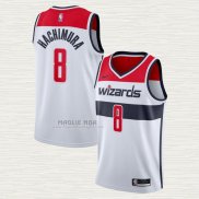 Maglia Rui Hachimura NO 8 Washington Wizards Association 2020-21 Bianco