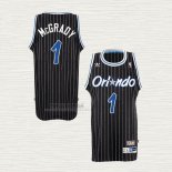 Maglia Tracy McGrady NO 1 Orlando Magic Throwback Nero2