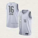 Maglia Ty Jerome NO 16 Oklahoma City Thunder Citta 2021-22 Bianco