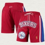 Pantaloncini Philadelphia 76ers Mitchell & Ness 1996-97 Rosso