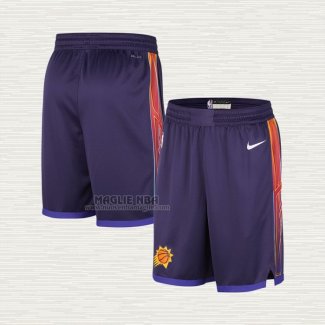 Pantaloncini Phoenix Suns Citta 2023-24 Viola