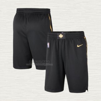 Pantaloncini Toronto Raptors Citta Edition Nero