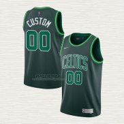 Maglia Boston Celtics Personalizzate Earned 2020-21 Verde