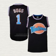 Maglia Bugs Bunny NO 1 Bambino Tune Squad Nero