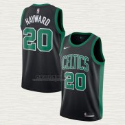 Maglia Gordon Hayward NO 20 Boston Celtics Statement Nero