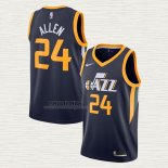 Maglia Grayson Allen NO 24 Utah Jazz Icon Blu