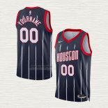 Maglia Houston Rockets Personalizzate Citta 2022-23 Nero