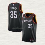 Maglia Isaac Okoro NO 35 Cleveland Cavaliers Citta 2020-21 Nero