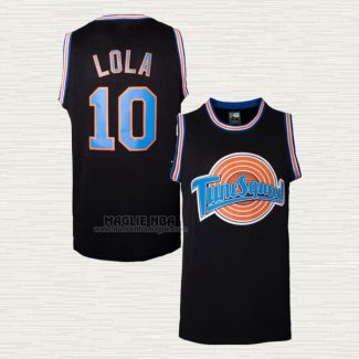 Maglia Lola Bunny NO 10 Tune Squad Nero