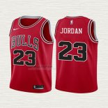 Maglia Michael Jordan NO 23 Bambino Chicago Bulls 2017-18 Rosso