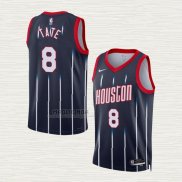 Maglia NO 8 Houston Rockets Citta 2022-23 Nero Jae'sean Tate