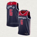 Maglia Troy Brown Jr. NO 6 Washington Wizards Statement Blu