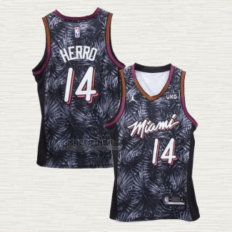 Maglia Tyler Herro NO 14 Miami Heat Fashion Royalty Nero