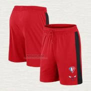 Pantaloncini Chicago Bulls 75th Anniversary Rosso