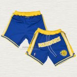 Pantaloncini Golden State Warriors Blu