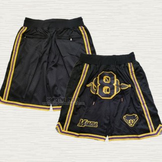 Pantaloncini Kobe Bryant Los Angeles Lakers Mamba 8 Nero