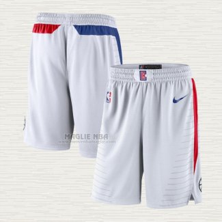 Pantaloncini Los Angeles Clippers Association 2018 Bianco