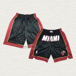 Pantaloncini Miami Heat Just Don Rosso Nero