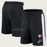 Pantaloncini San Antonio Spurs 75th Anniversary Nero