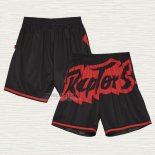 Pantaloncini Toronto Raptors Big Face Nero