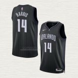 Maglia Gary Harris NO 14 Orlando Magic Citta 2022-23 Nero