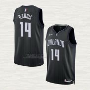 Maglia Gary Harris NO 14 Orlando Magic Citta 2022-23 Nero