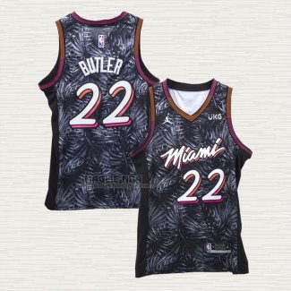 Maglia Jimmy Butler NO 22 Miami Heat Fashion Royalty Nero