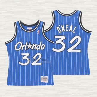 Maglia NO 32 Bambino Orlando Magic Throwback Blu Shaquille O'Neal