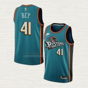 Maglia Saddiq Bey NO 41 Detroit Pistons Classic 2022-23 Verde