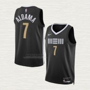 Maglia Ssanti Aldama NO 7 Memphis Grizzlies Citta 2023-24 Nero