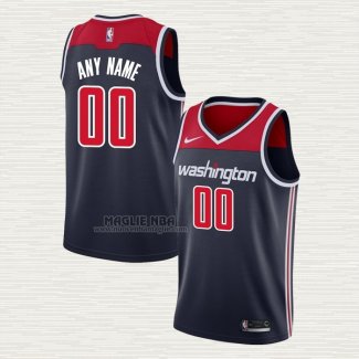 Maglia Washington Wizards Personalizzate Statement 2019-20 Blu