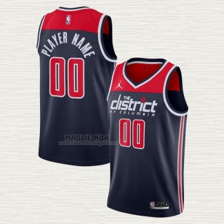 Maglia Washington Wizards Personalizzate Statement Blu